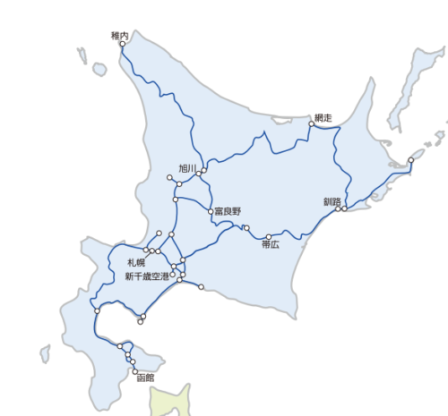 JR北海道路線